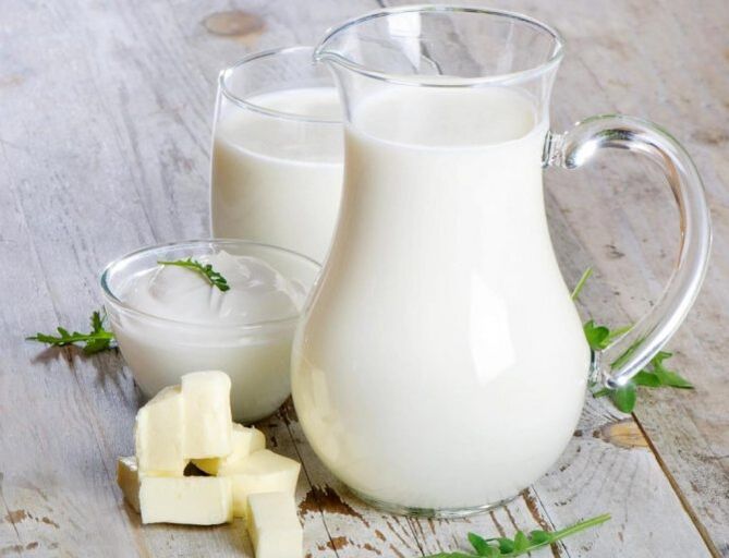 Il latte è un magazzino di vitamine che hanno un effetto positivo sulla potenza