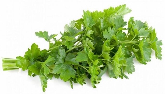 prezzemolo per aumentare la potenza
